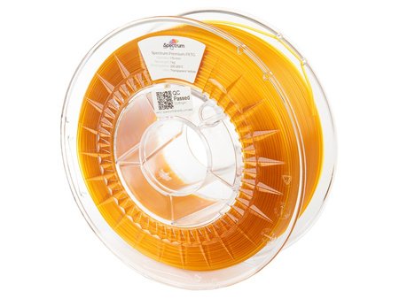 Spectrum 3d Filament / Pet-G Premium / 1,75mm / Bahama Yellow / Amarillo / 1kg