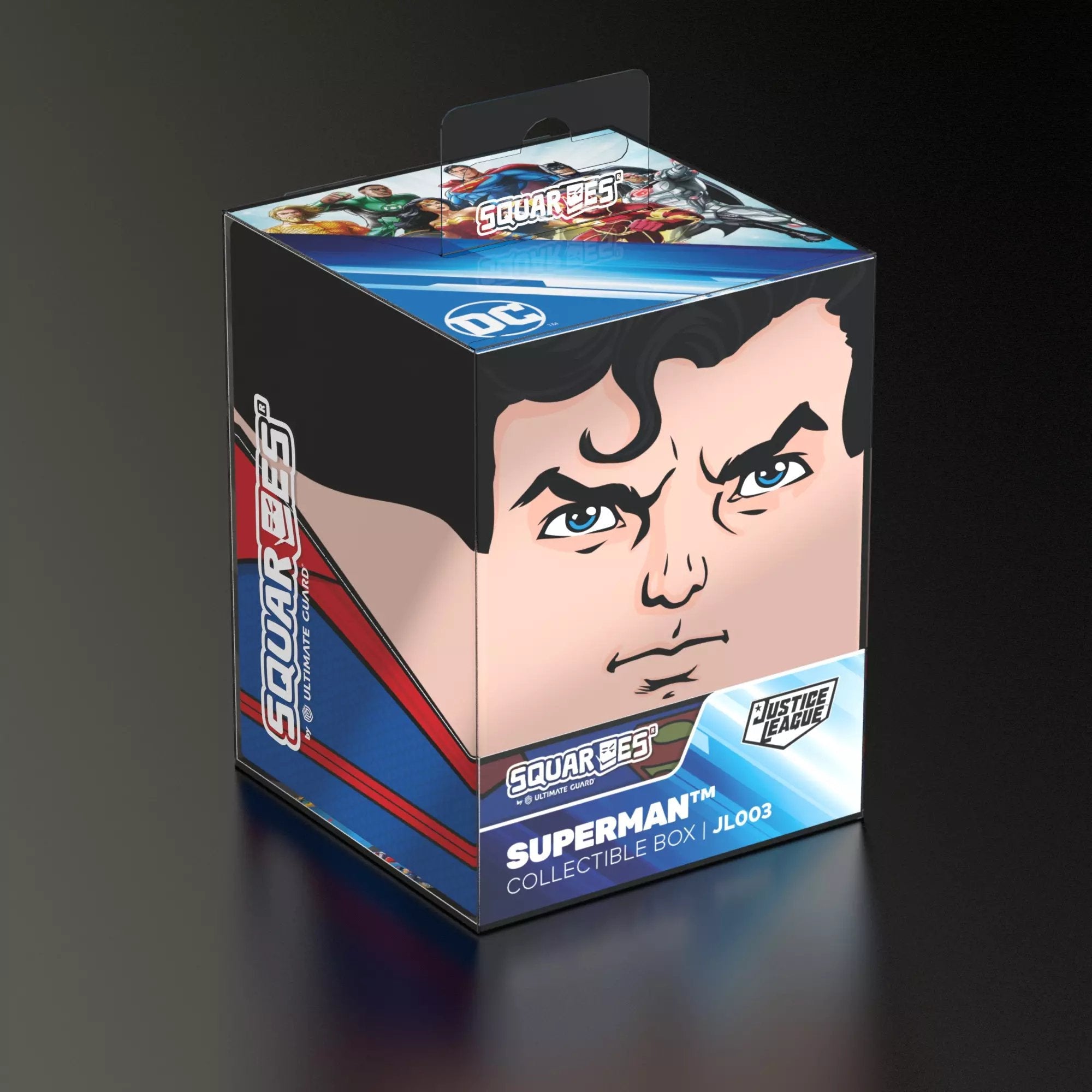 Caja De Mazo Squaroes Dc Justice League Superman
