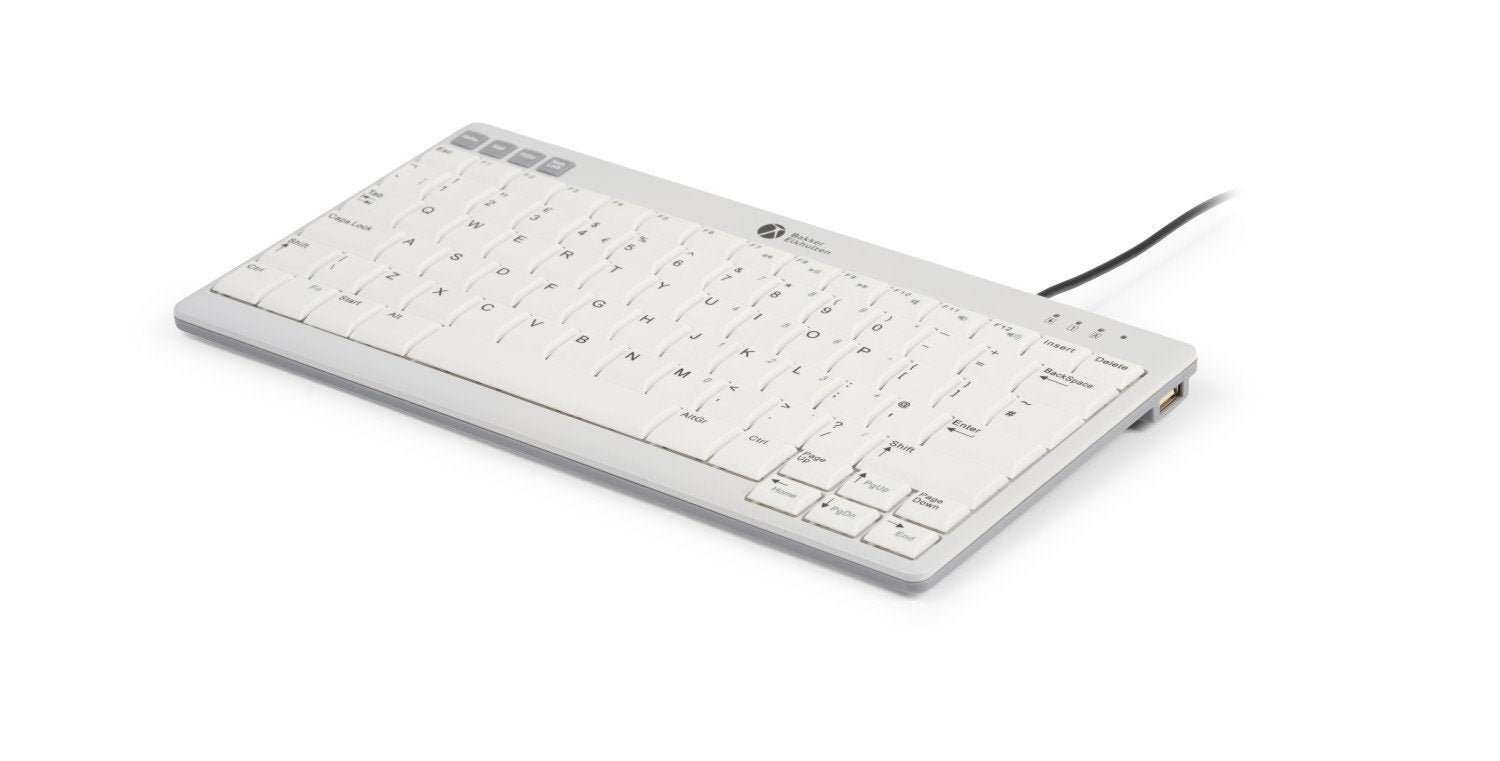 Bakkerelkhuizen Ultraboard 950 V2 Teclado Oficina Usb Qwerty Inglés De Ee. Uu. Gris Oscuro, Gris Claro