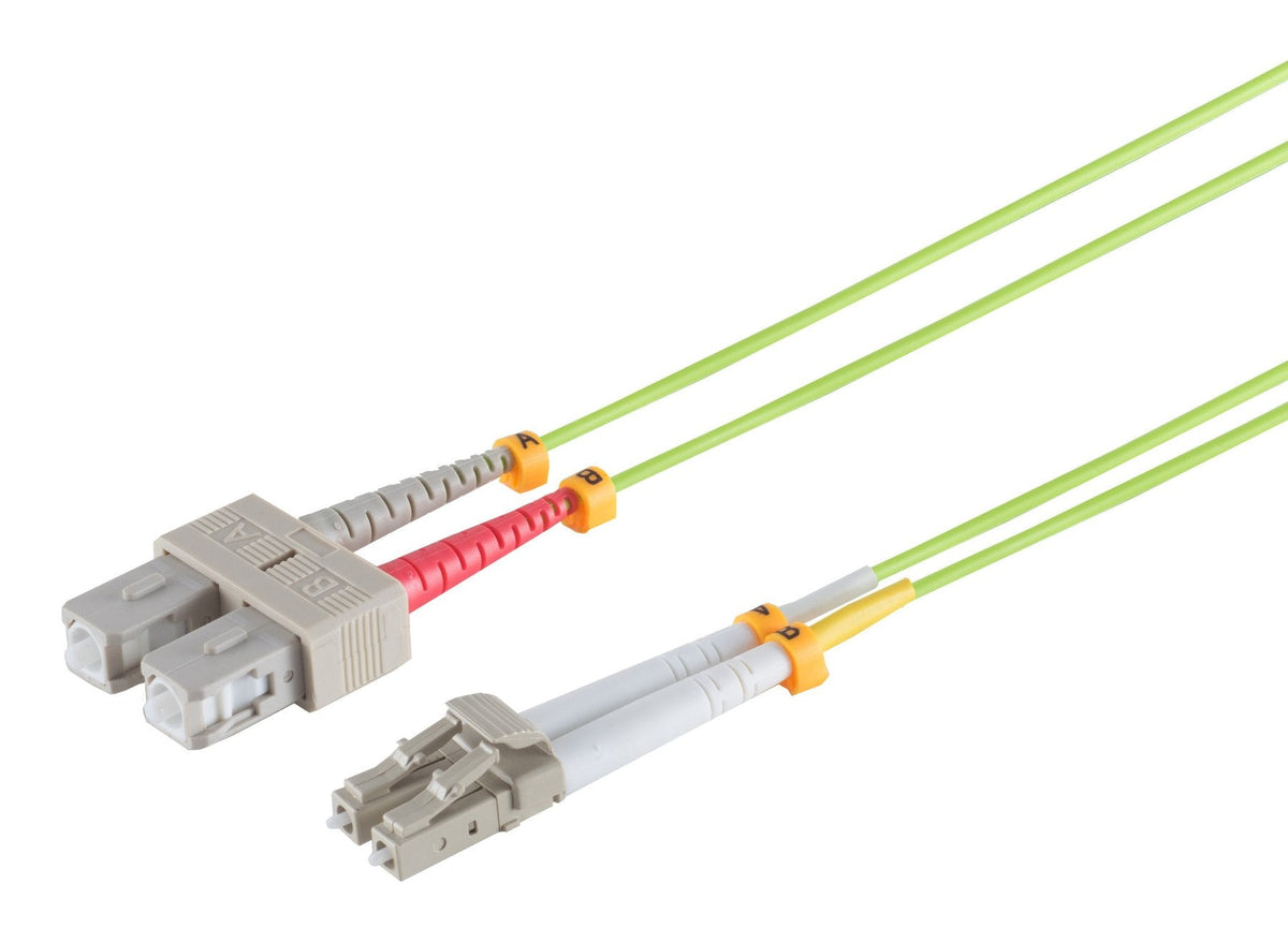 S-Impuls Lwl Cable De Red Lc Sc 50 125?, Om5 Verde Lima, 30m