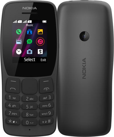 Teléfono Móvil Nokia 110 Negro