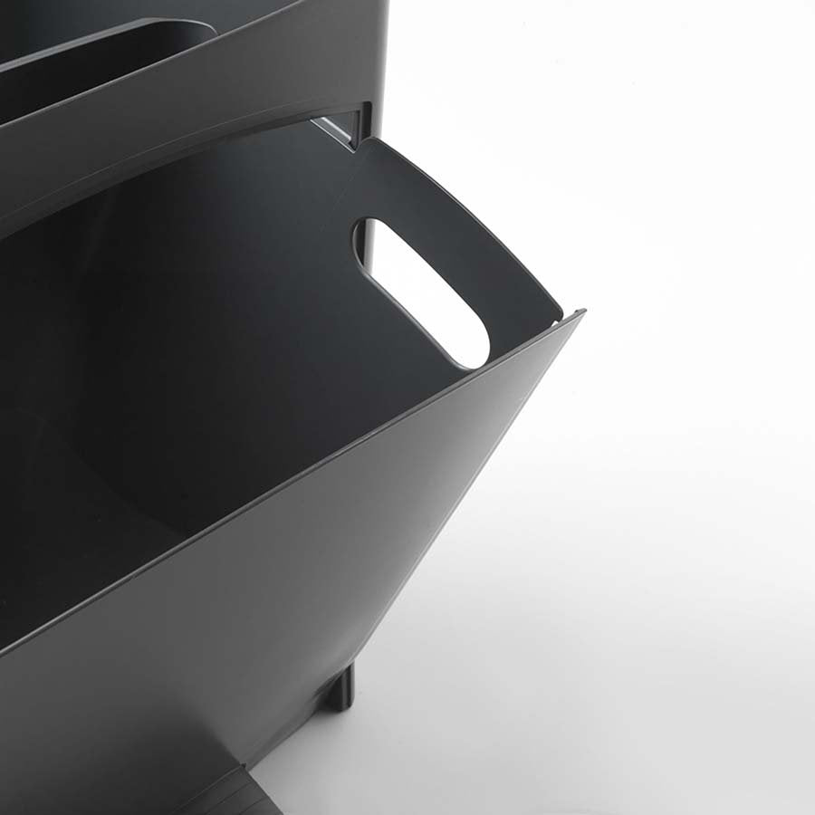 Cubo De Basura O Reciclaje 70l, Vertical, 2 Compartimentos, Papelera Residuos, 76 Cm, Fácil Gestión