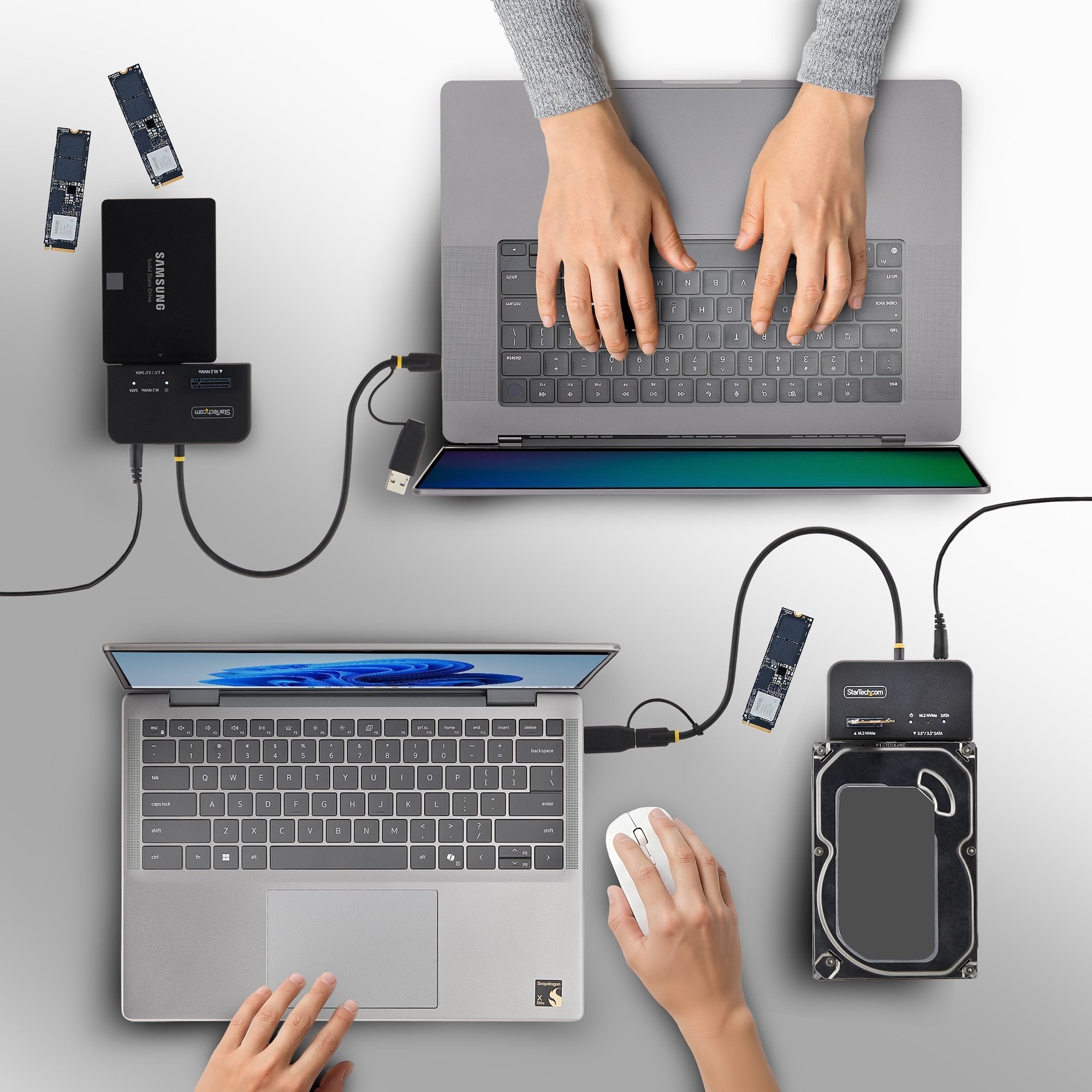 Adaptador Usb-C Usb-A A Nvme Accs