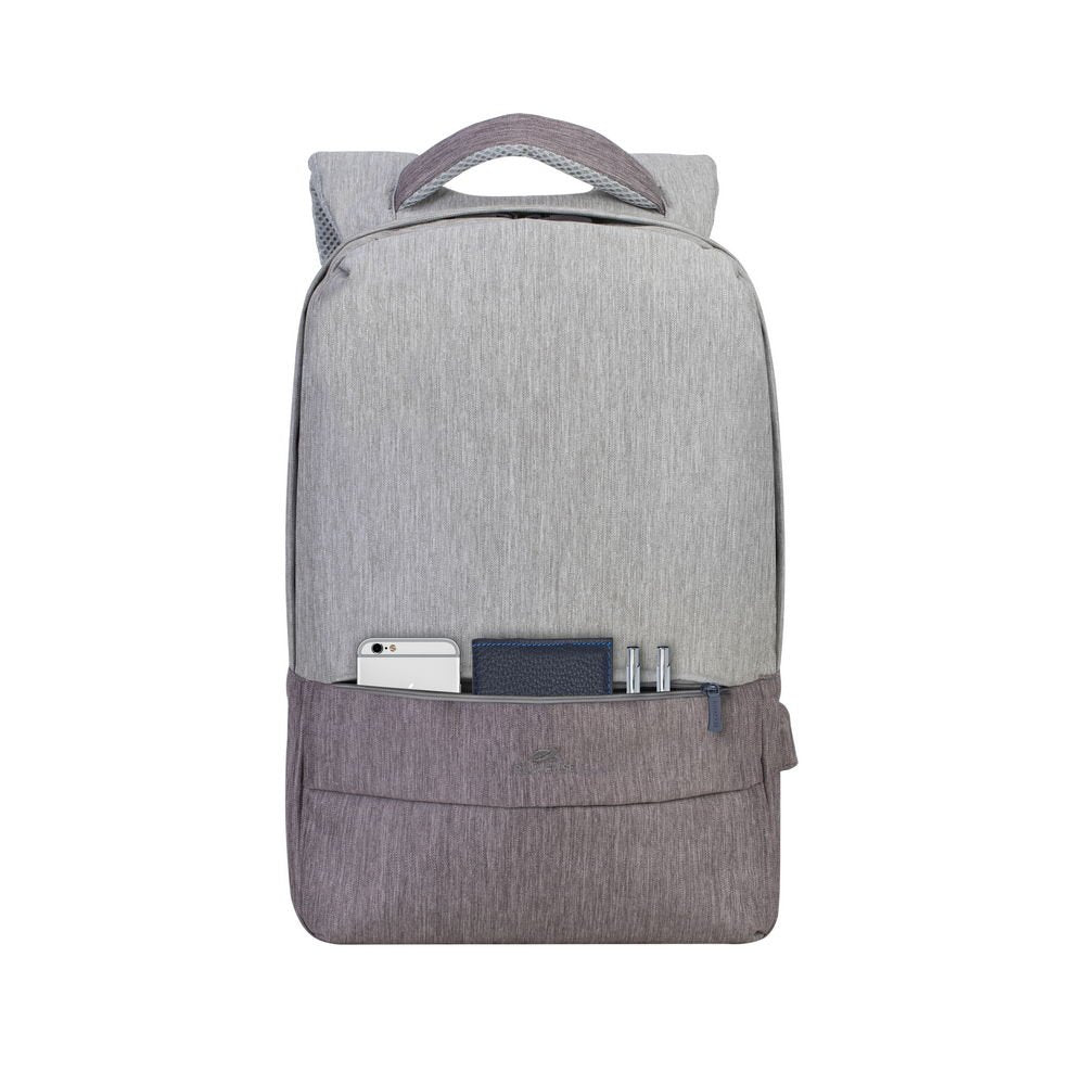 EAN 4260403579831 - Rivacase 7562 39,6 cm (15.6") Mochila Gris, Moca imagen 7