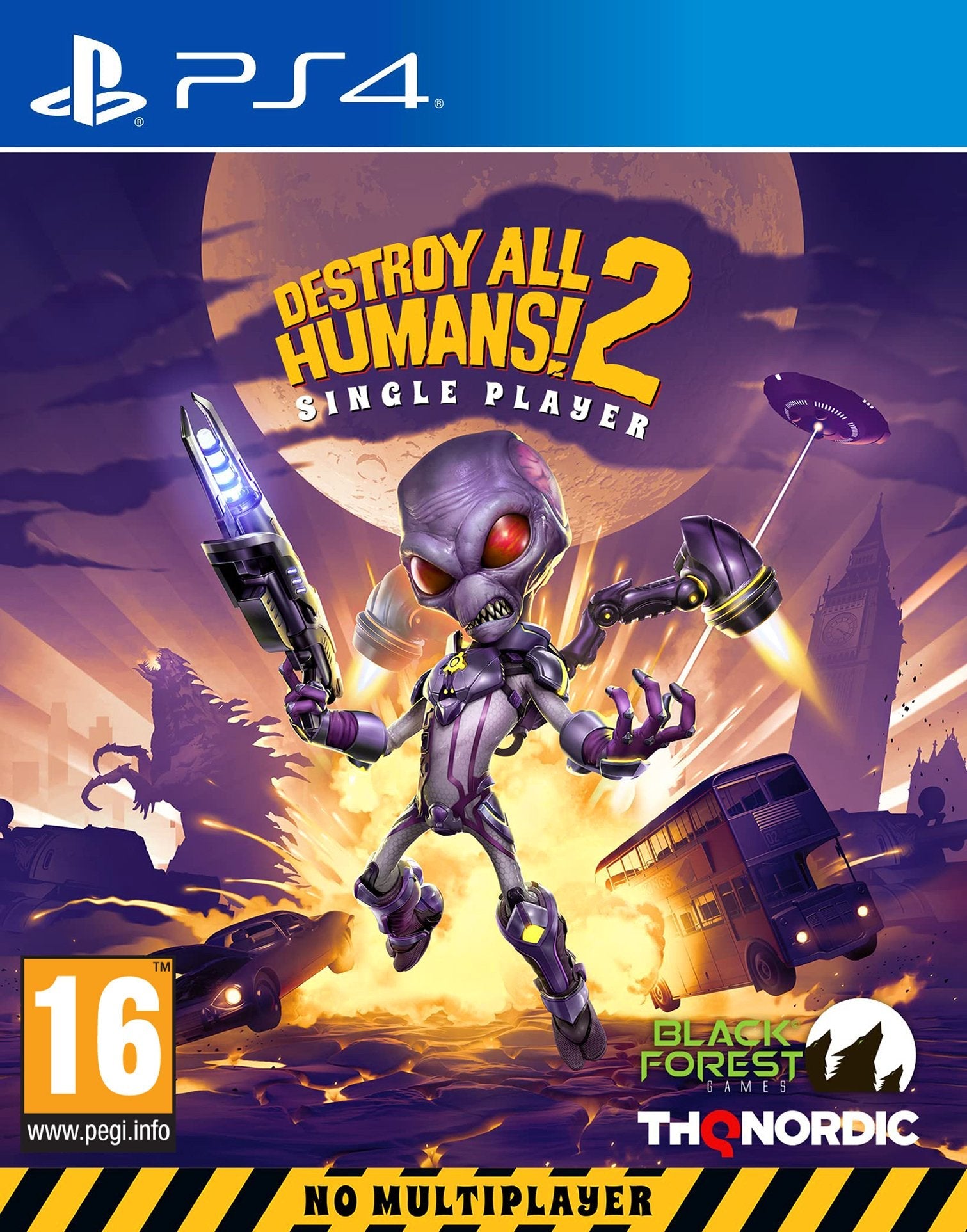 Juego Destroy All Humans 2 Single Player Playstation 4