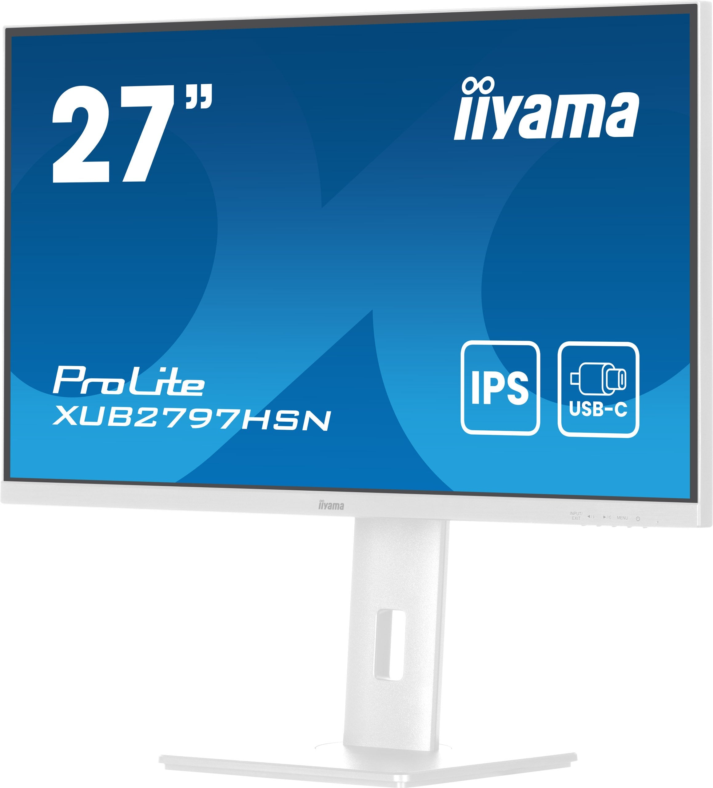 EAN 4948570124992 - iiyama ProLite XUB2797HSN-W2 pantalla para PC 68,6 cm (27") 1920 x 1080 Pixeles Full HD LED Blanco imagen 7