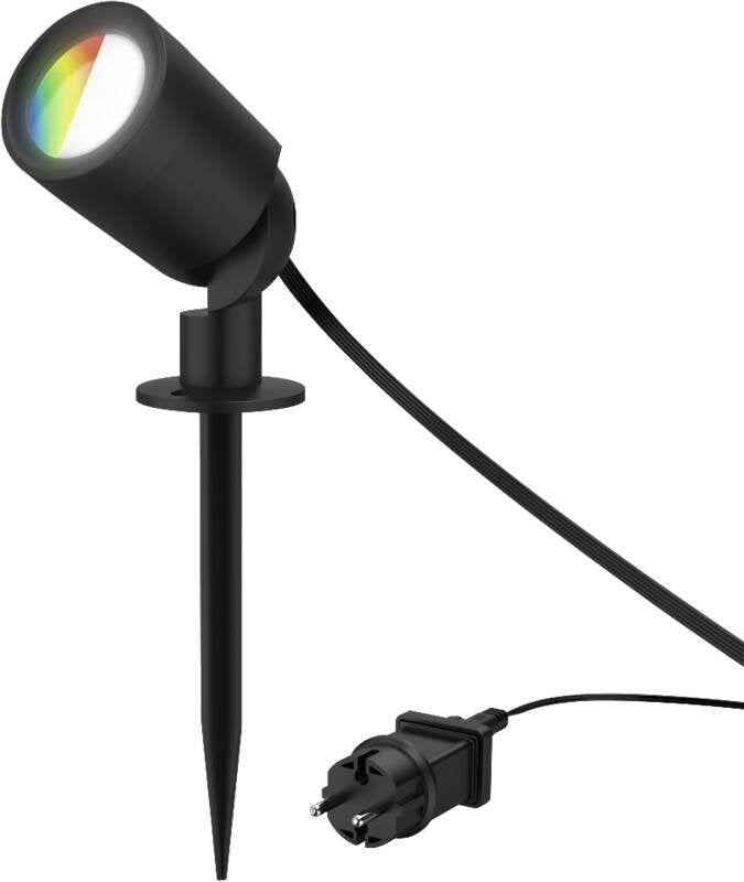 Hama Foco De Jardin Inteligente - Piqueta De Tierra - Impermeable - Wifi - Ip44