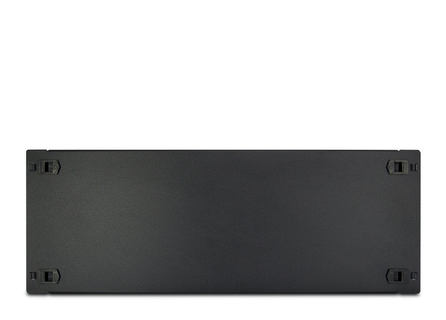 Placa Ciega Inter-Tech De 19 ", Negra 4u, Con Clip