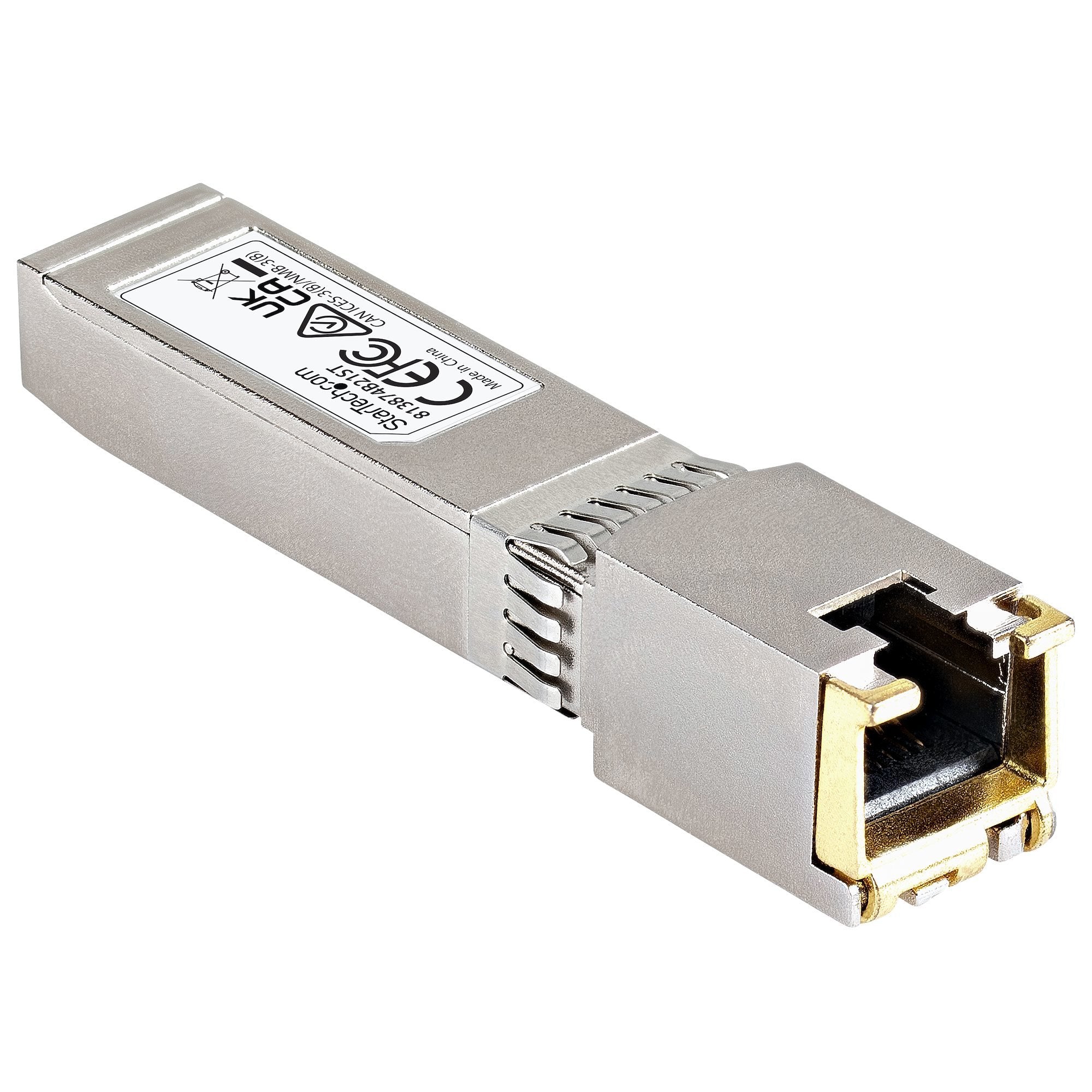 EAN 0065030880305 - StarTech.com 813874B21ST red modulo transceptor Cobre 10000 Mbit/s SFP+ imagen 4