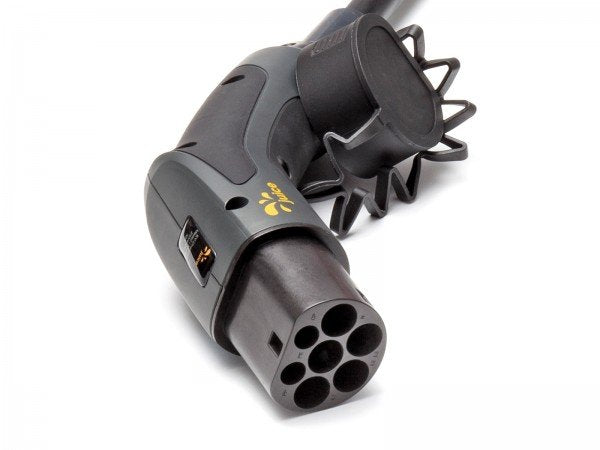 Adaptador De Seguridad Juice Technology Juice Connector, Enchufe De Carga Tipo 2 (Negro, Para Juice Booster 3 Aire)