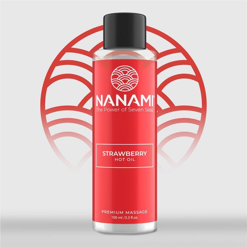 Aceite De Masaje Efecto Calor Hot Oil Aroma Fresa 100ml