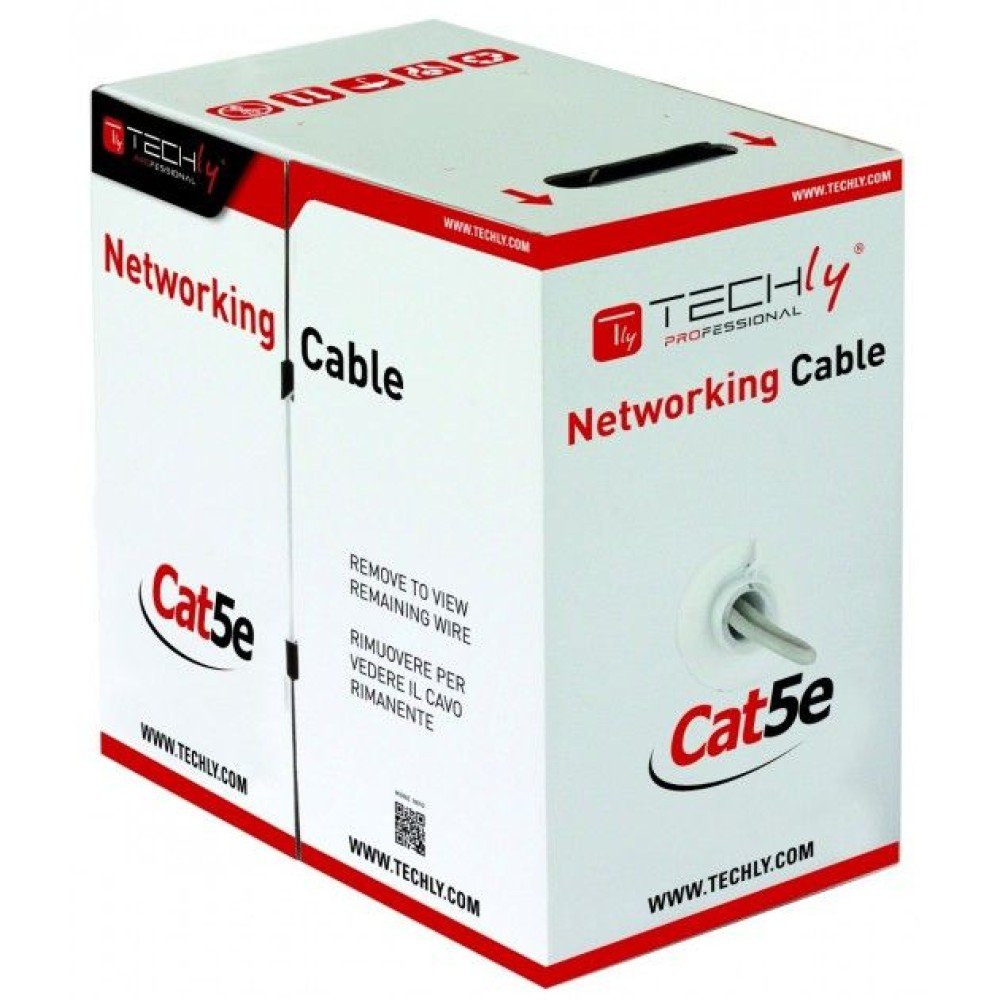 EAN 8054529029167 - Techly ITP8-RIS-0305LO cable de red Negro 305 m Cat5e F/UTP (FTP) imagen 3