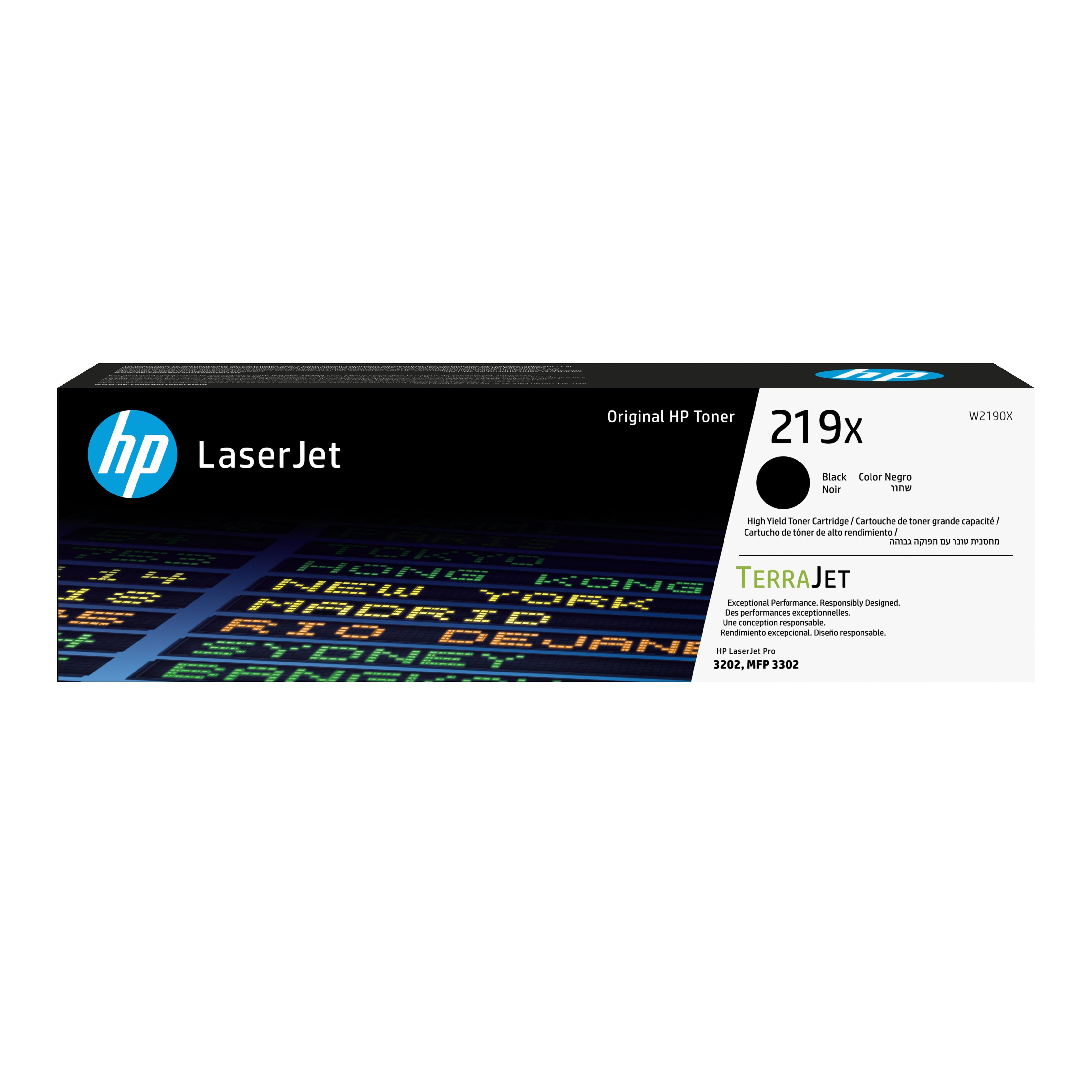 EAN 0195161016271 - HP 219X Blk LaserJet Toner Cartridge cartucho de tóner 1 pieza(s) imagen 1