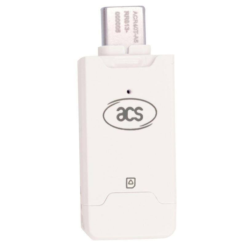 Acr40t Type-C Usb Sim-Sized Smart Card Reader