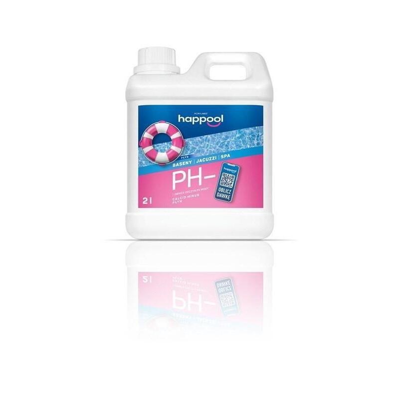 Acrylmed Calcid Minus Líquido Para Reducir El Ph Del Agua De La Piscina, 2 L