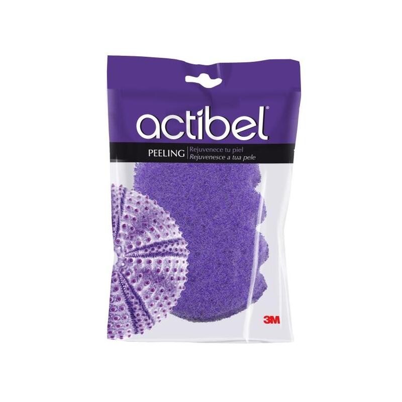 Actibel Esponja Corporal De Peeling - Exfoliante - Lavanda