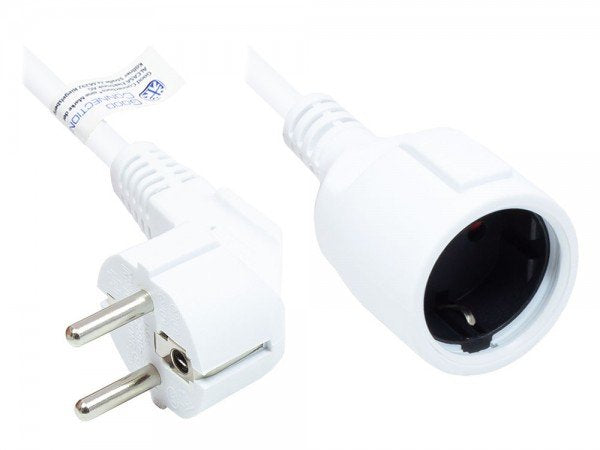 EAN 4014619168743 - Alcasa P0102-W050 cable de transmisión Blanco 5 m Enchufe tipo E+F Enchufe tipo F imagen 1