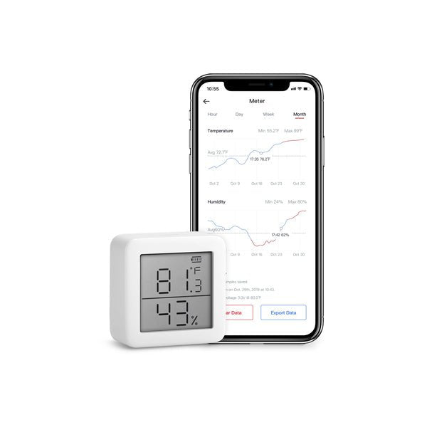 Termómetro E Higrómetro Switchbot Meter Blanco