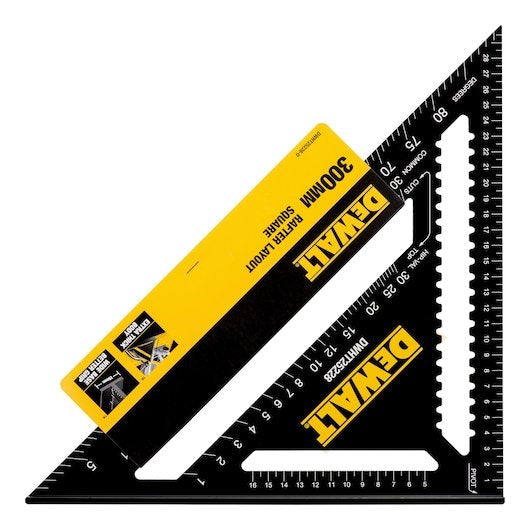 Dewalt Speed Escuadra , 30 Cm, Transportador Negro