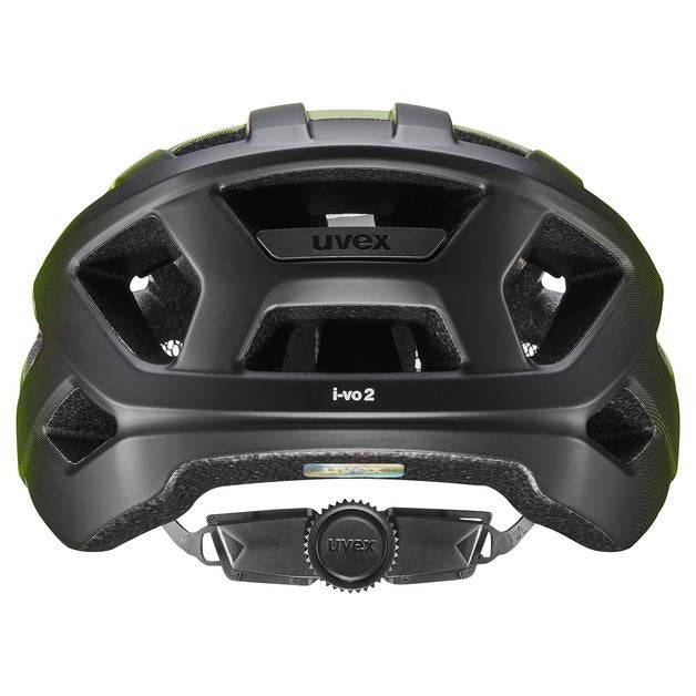 Casco De Ciclismo Uvex I-Vo 2 60-64cm, Amarillo Neón/Negro Mate
