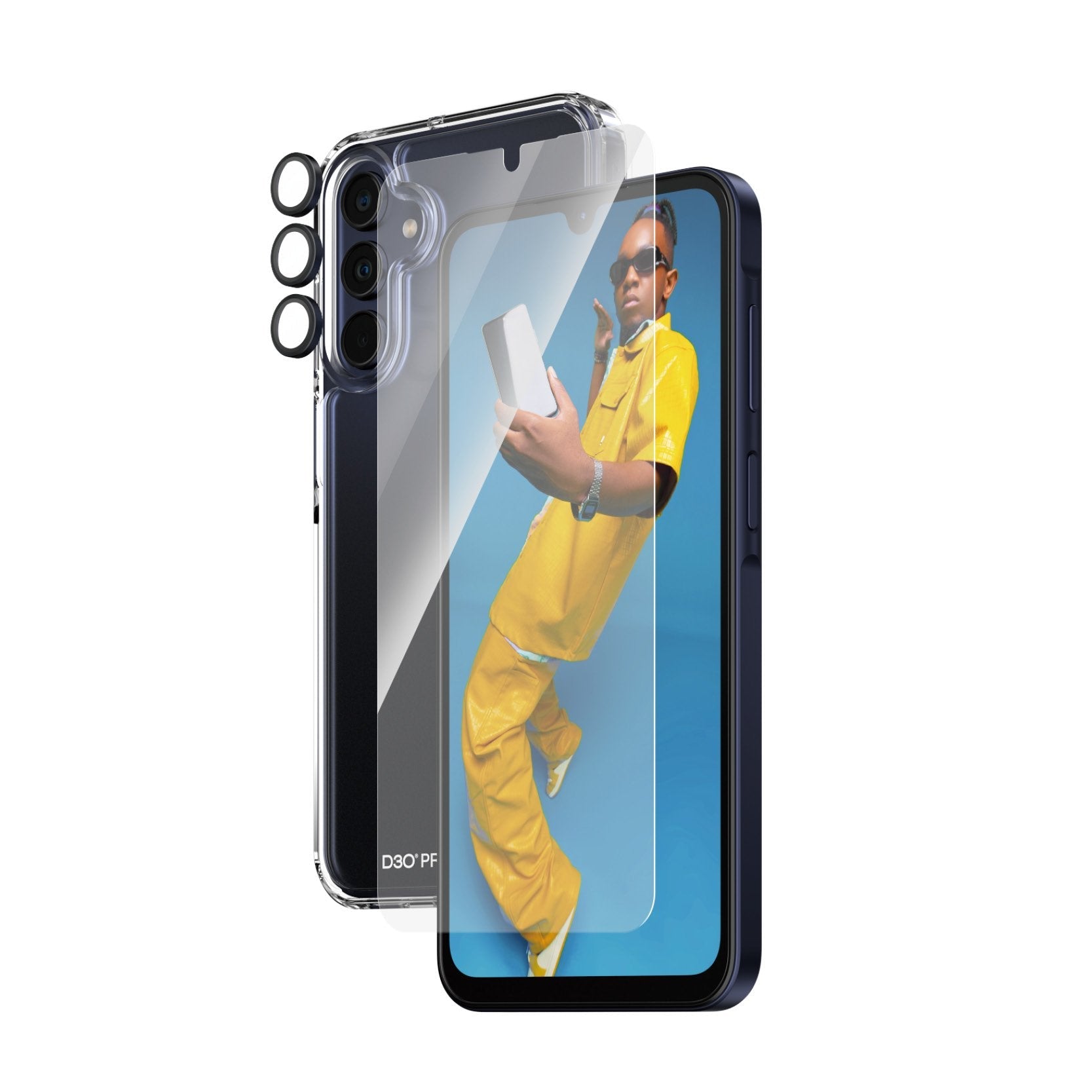 Panzerglass Bundle Galaxy A15/A15 5g (Case+Glas+Lens)