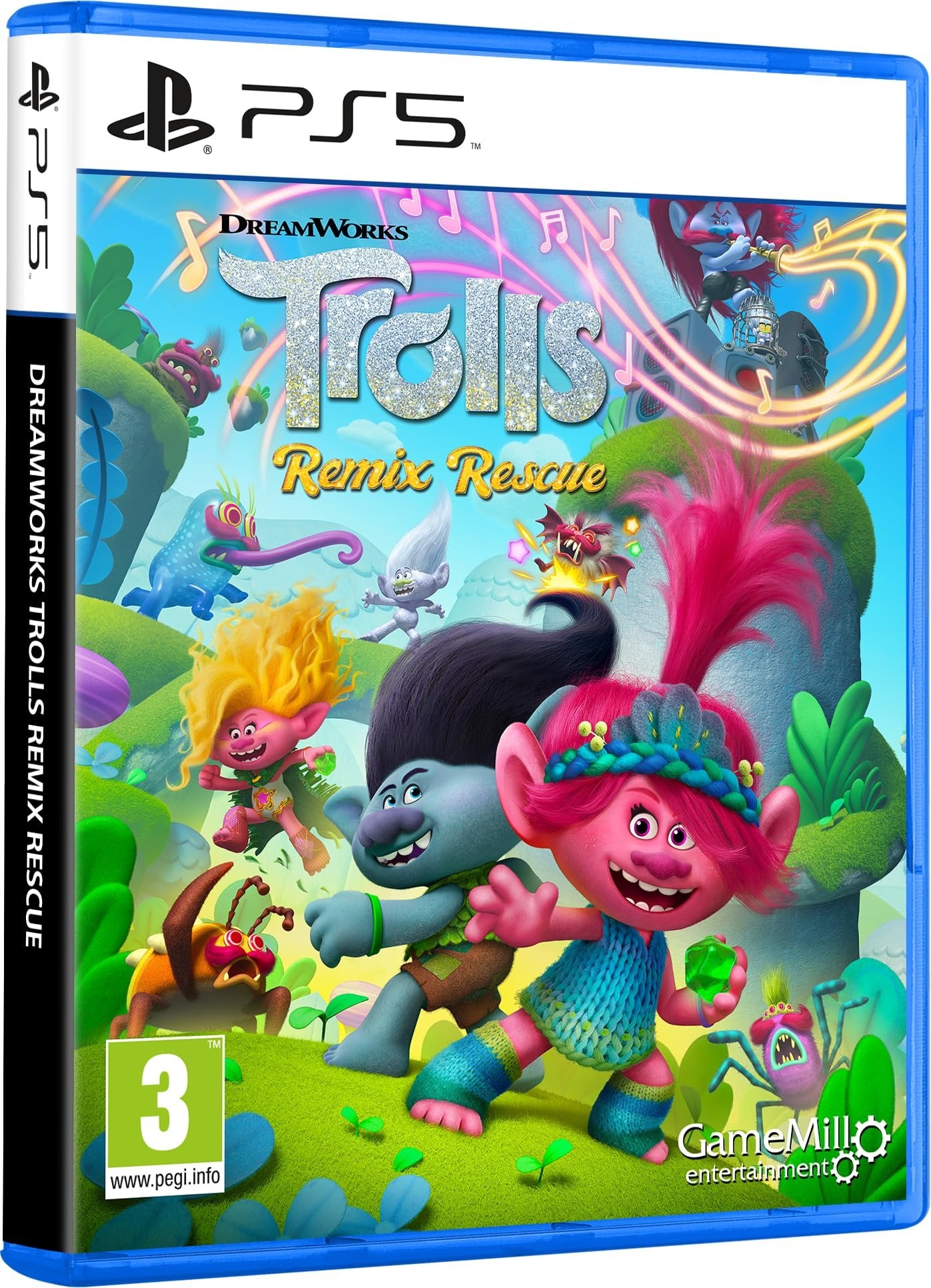 EAN 5060968301224 - GameMill Entertainment DreamWorks Trolls Remix Rescue Estándar Holandés, Inglés, Español, Italiano, Franc imagen 1