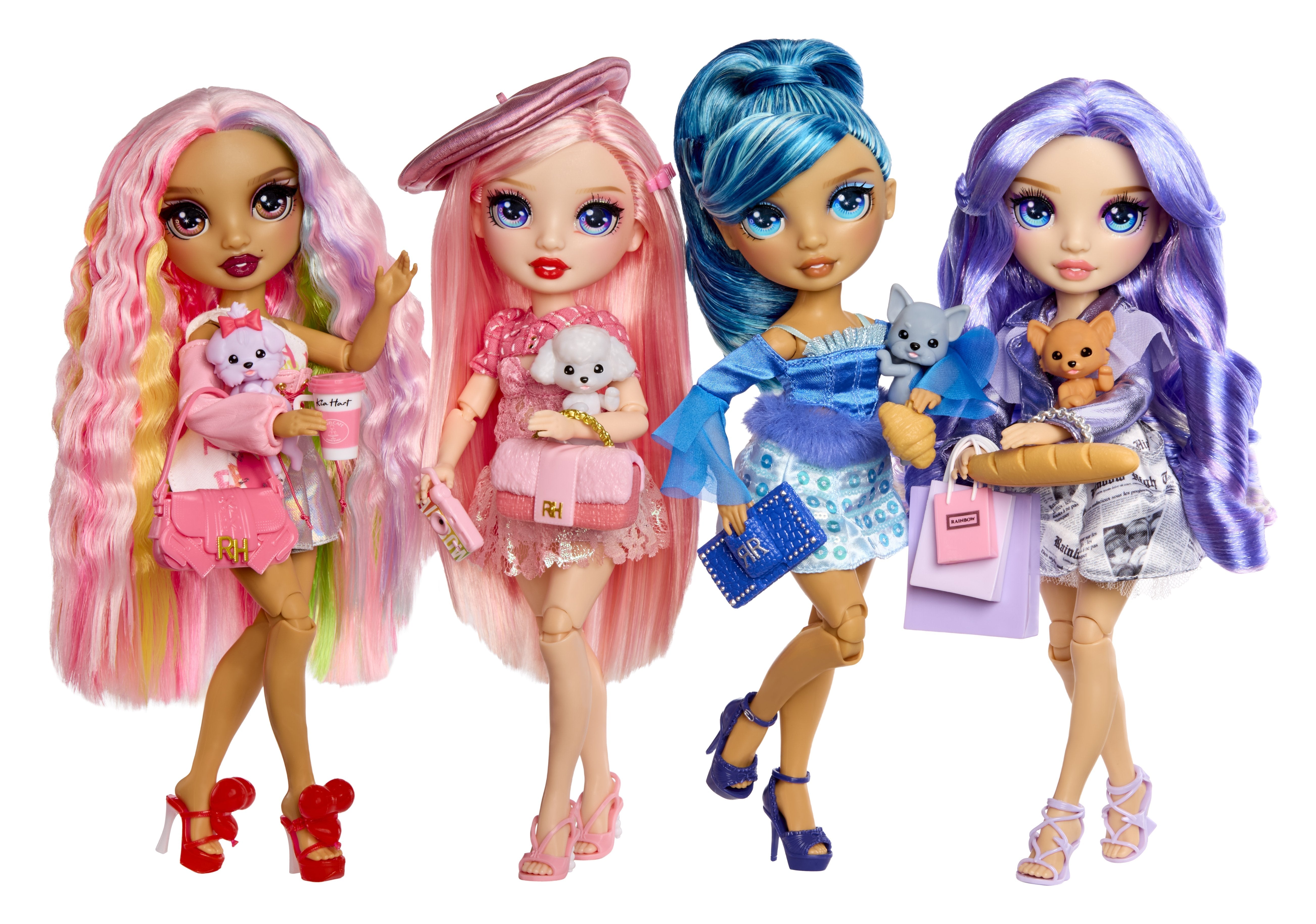 Mga Entertainment Mga Rainbow High Pretty In Paris Fashion Doll- Kia 248767-Euc