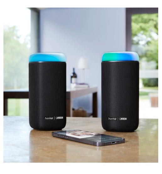 EAN 4047443511485 - Hama Glow Pro Altavoz portátil estéreo Negro 30 W imagen 13