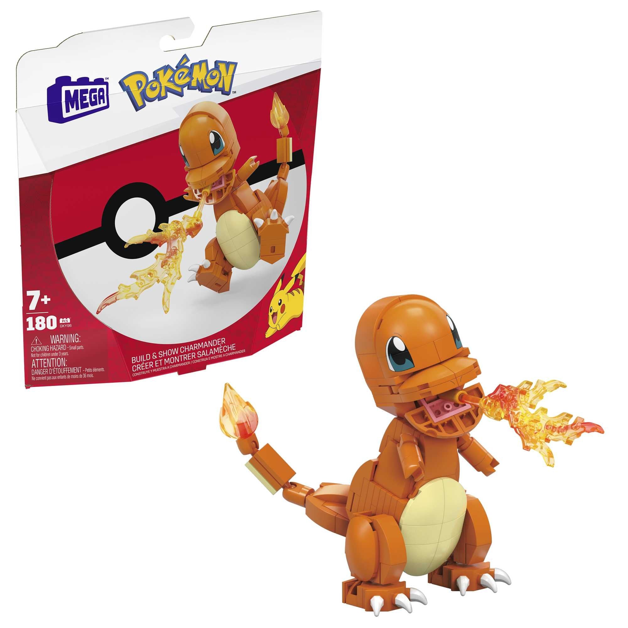 EAN 0887961834598 - MEGA Pokémon GKY96 accesorio para juguete de construcción Figura de construcción Naranja imagen 1