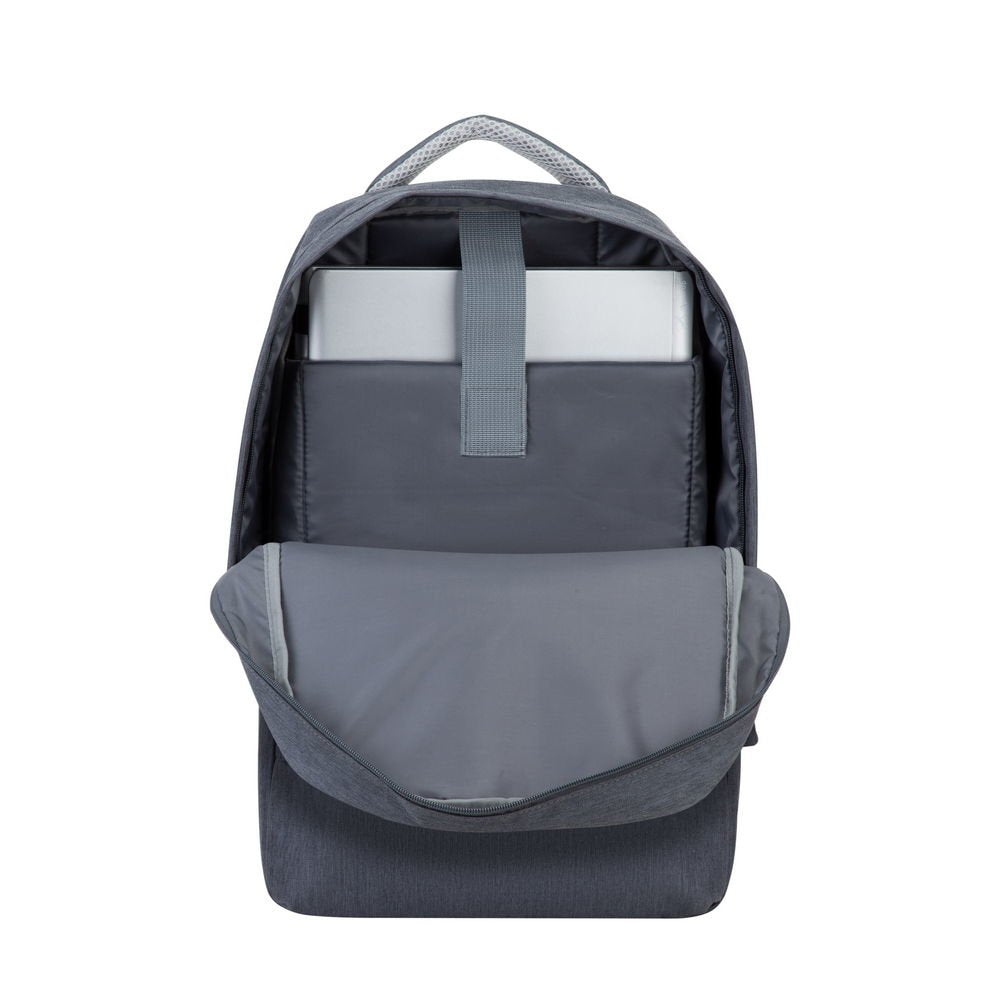 Mochila Riva Nb Prater 15.6" 7562 Gris Oscuro
