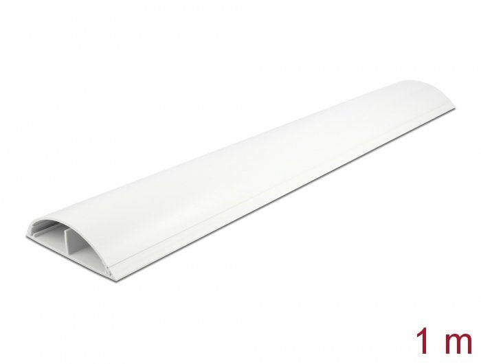 Delock Cablekanal Selbstklebend 89 X 21 Mm - Länge 1 M Weiss