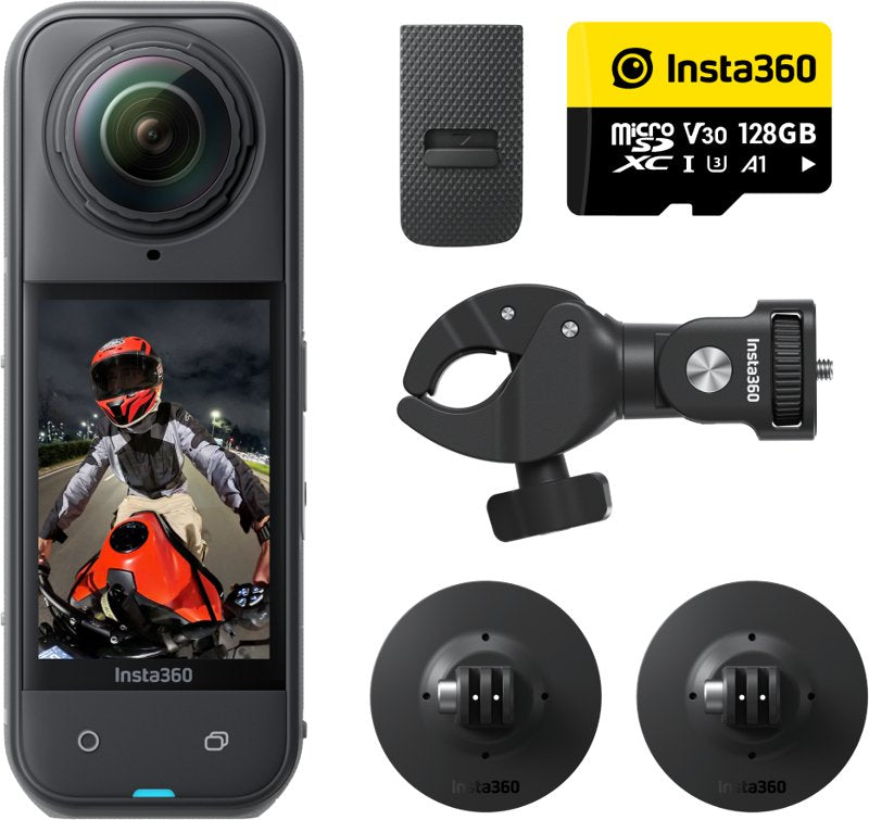 EAN 6977644761472 - Insta360 X5 Motorcycle Bundle cámara para deporte de acción 72 MP 8K Ultra HD 25,4 / 1,28 mm (1 / 1.28") imagen 1