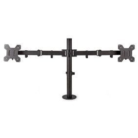 Nedis Schreibtisch Monitorhalterung 2 Bildschirme 15 - 32 " 75x75 / 100x100 Vollbeweglich