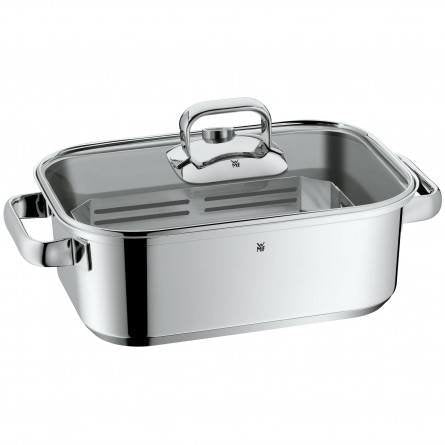 EAN 4000530678553 - WMF 1741026040 fuente de asado 3,5 L Vidrio, Silicona, Acero inoxidable imagen 2