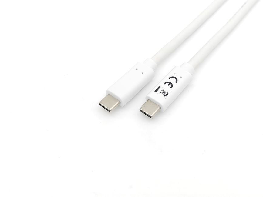 Equip Cable Usb-C 3.2 5g Macho/Macho 2m Blanco