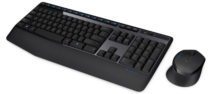 EAN 5099206053212 - Logitech 920-006489 teclado Ratón incluido Universal RF inalámbrico QWERTY Inglés Negro imagen 2