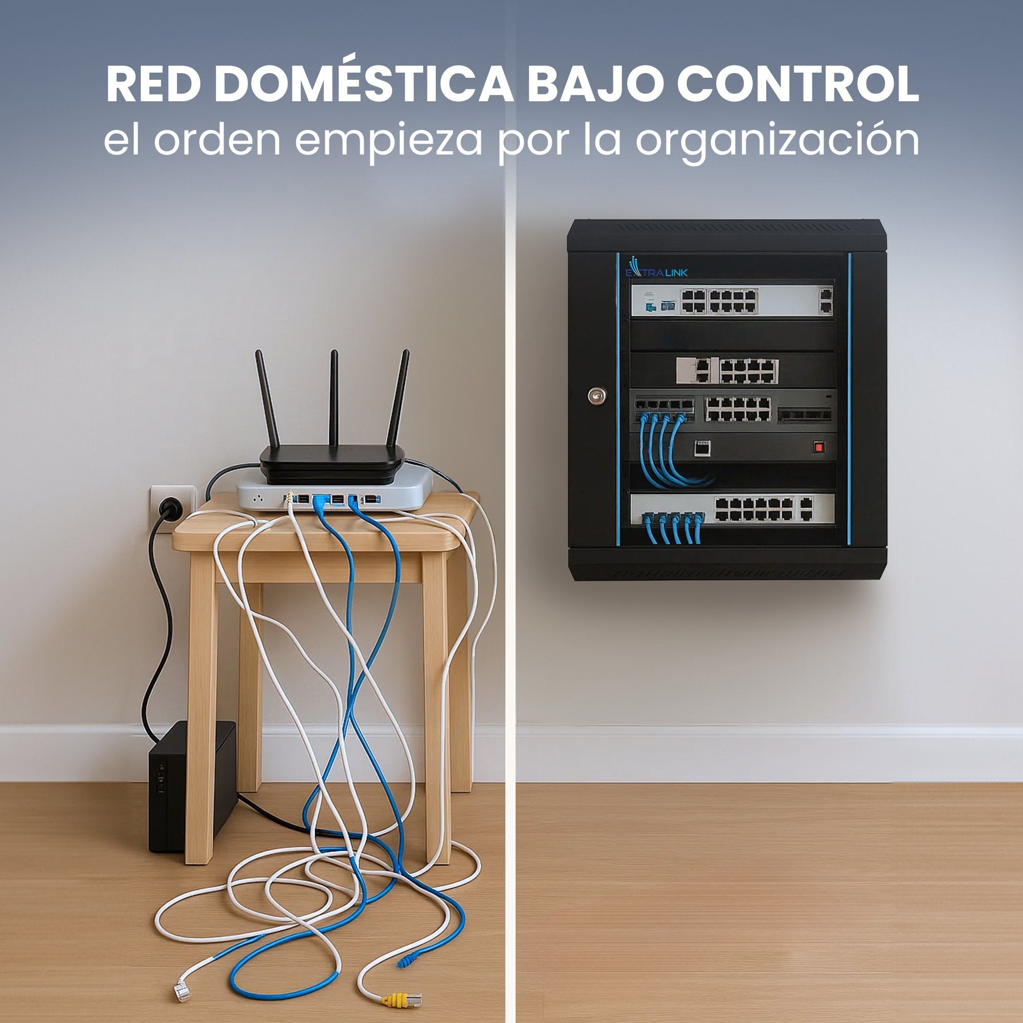 EAN 5902560367232 - Extralink EX.7232 armario rack Bastidor de pared imagen 8