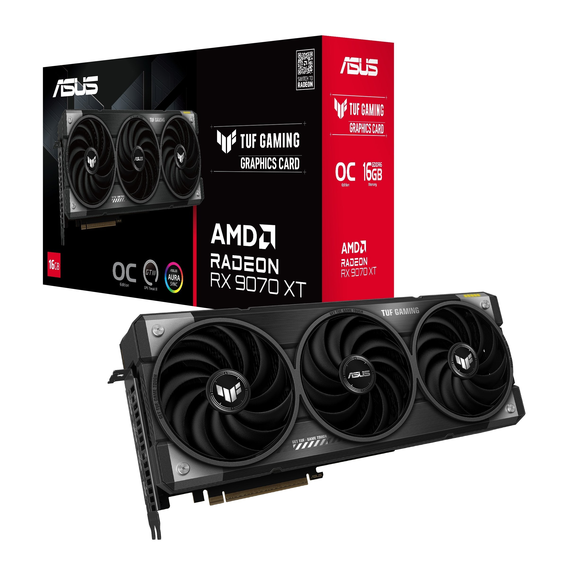 EAN 4711387829578 - ASUS TUF Gaming TUF-RX9070XT-O16G-GAMING AMD Radeon RX 9070 XT 16 GB GDDR6 imagen 12