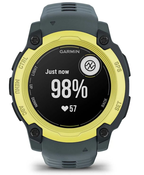 Smartwatch Garmin Instin E 40mm Amarillo Silicona Azul