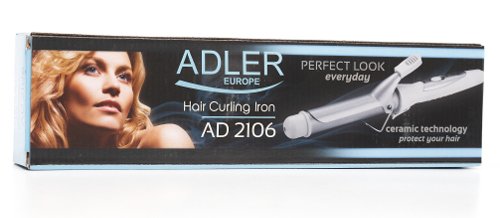 EAN 5908256832541 - Adler AD 2106 Rizador de pelo Caliente Metálico, Blanco 40 W imagen 6
