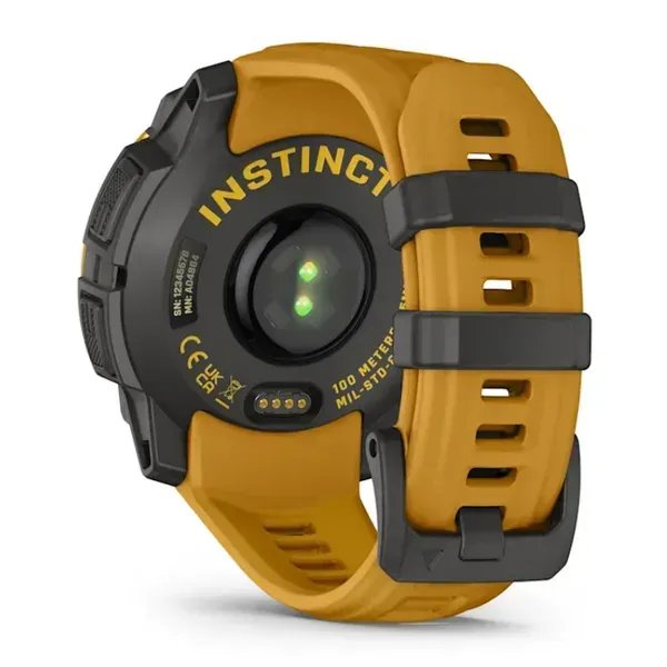 Instinct 3,45mm,Solar,Sunburst With Sunburst/Gray Accents,Ww