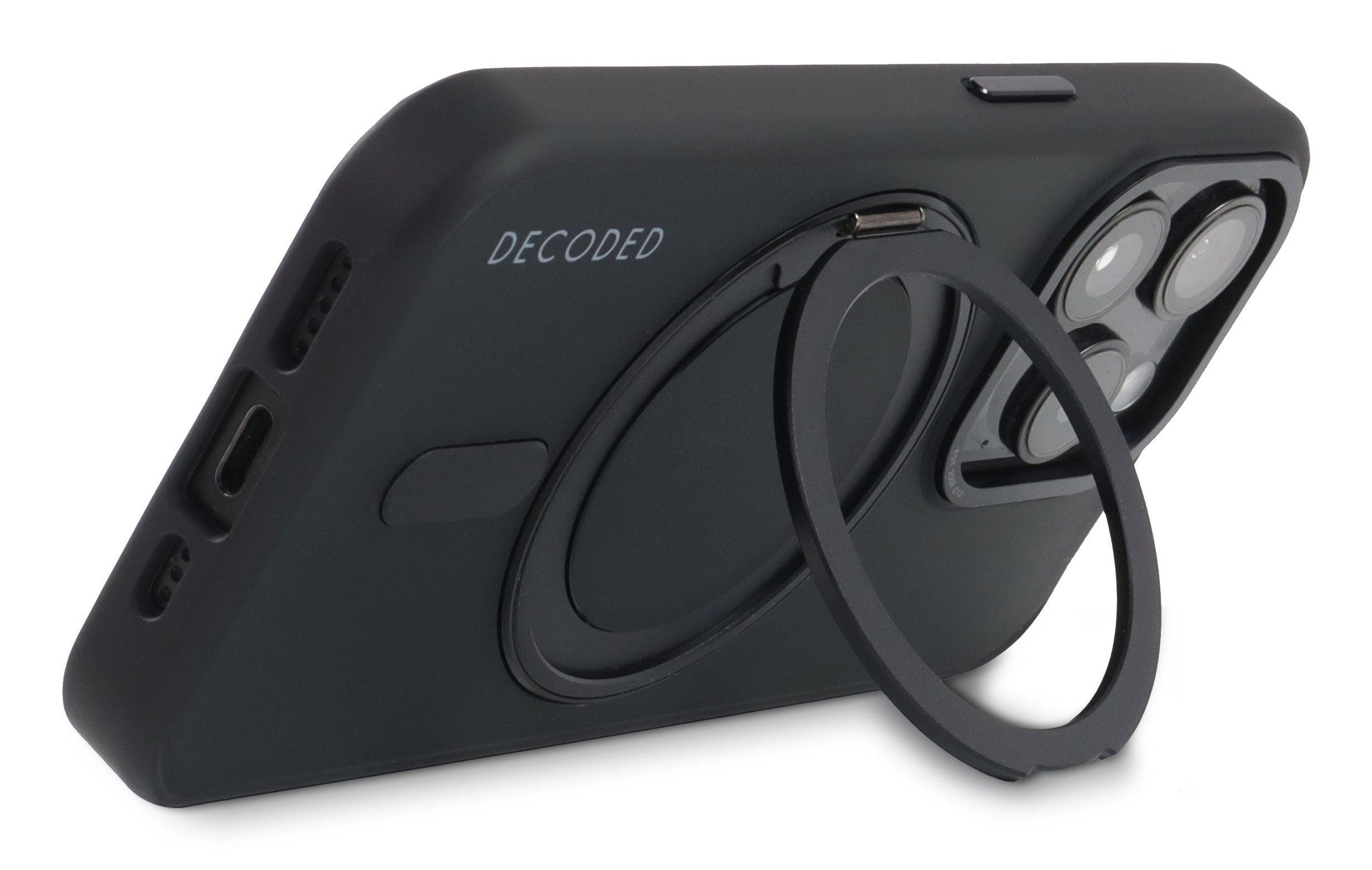 EAN 8720593010706 - Decoded D24IPO15LSBC1FK funda para teléfono móvil 15,5 cm (6.1") Negro, Transparente imagen 7