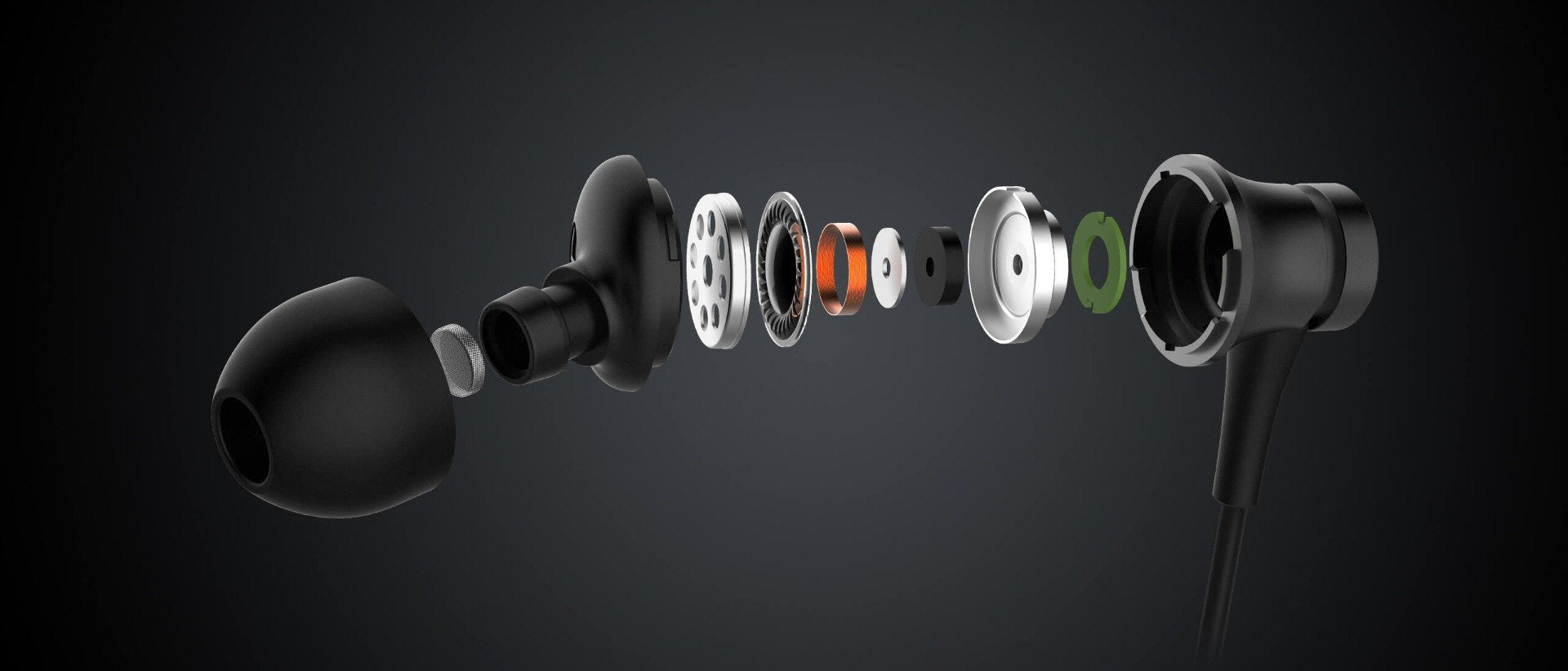 Xiaomi Mi In Ear Basic Auriculares Con Micrófono Jack 3.5 Negros