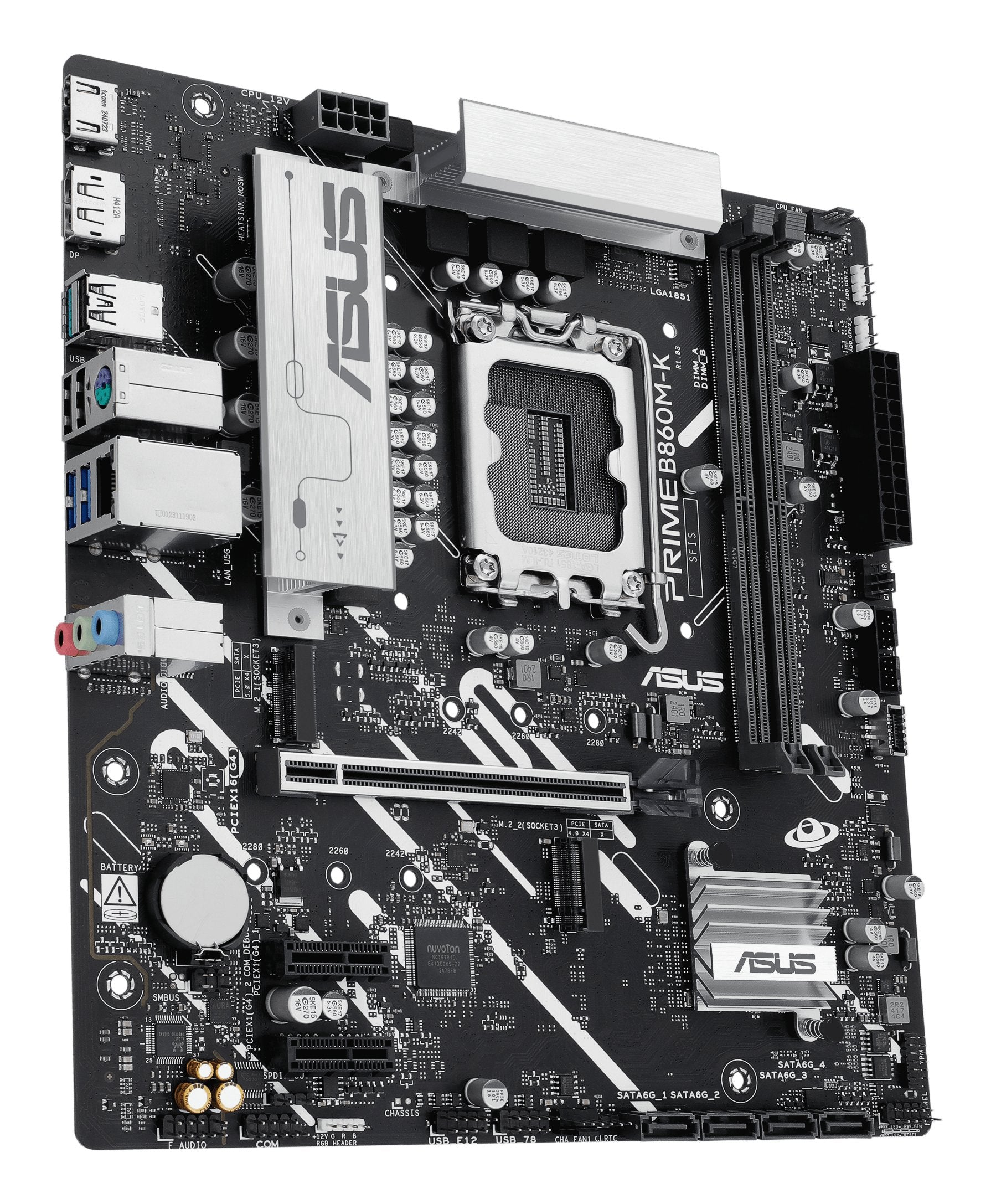 EAN 4711387808498 - ASUS PRIME B860M-K Intel B860 LGA 1851 (Socket V1) micro ATX imagen 3