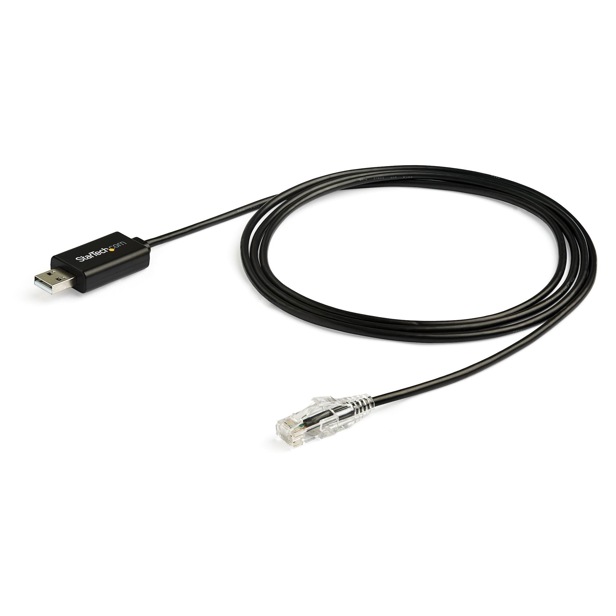 EAN 0065030880459 - StarTech.com ICUSBROLLOVR cambiador de género para cable RJ-45 USB 2.0 Type-A Negro imagen 4