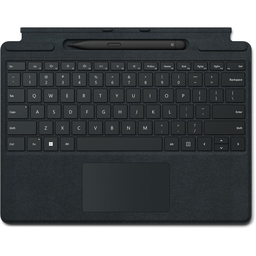 EAN 889842775662 - Microsoft Signature with Slim Pen 2 QWERTZ Alemán Microsoft Cover port Negro imagen 1