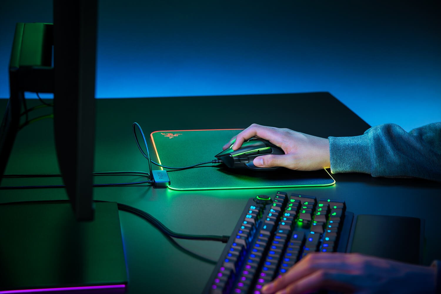 EAN 8886419318316 - Razer Firefly V2 Alfombrilla de ratón para juegos Negro imagen 6