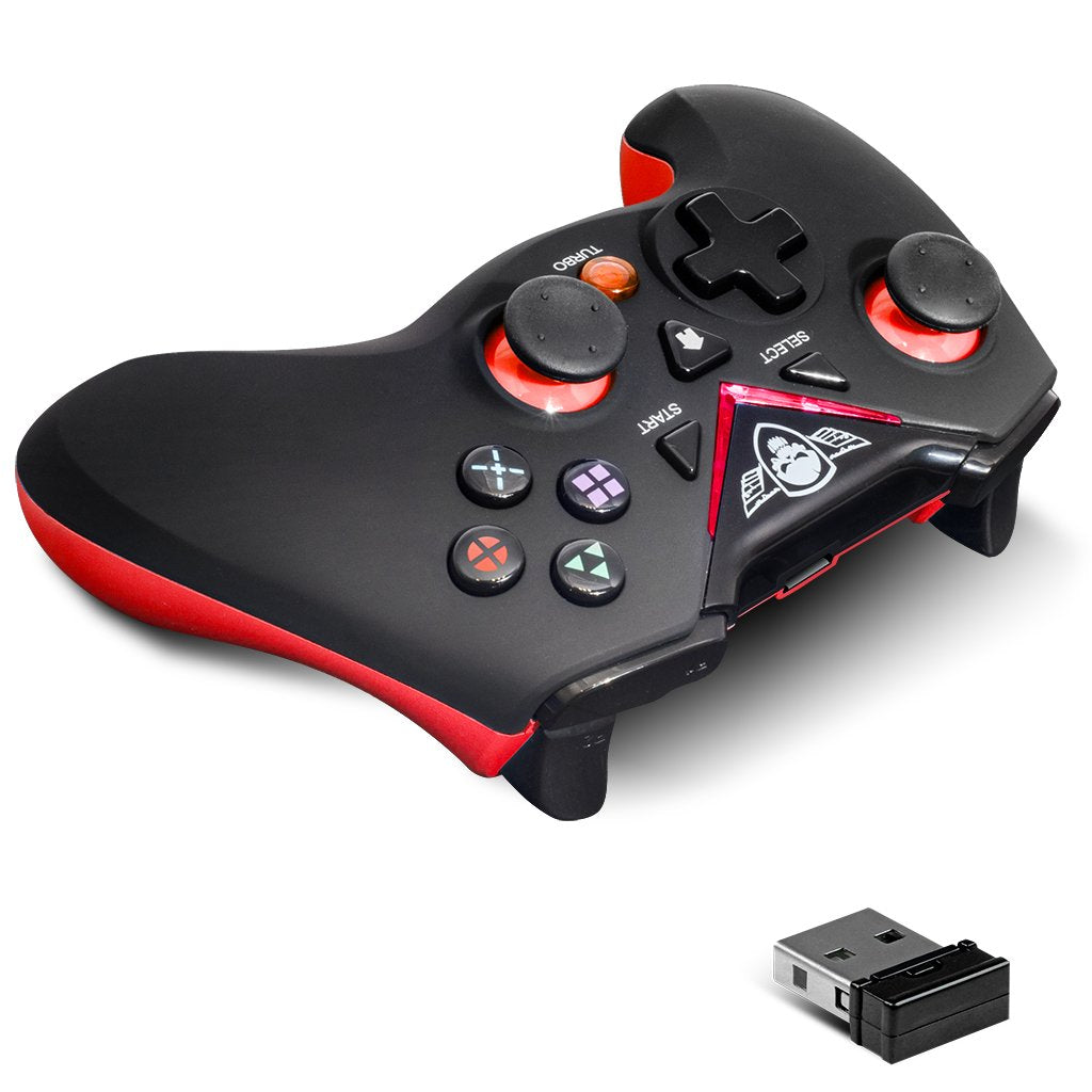 Spirit Of Gamer Gamepad Xgp Player Wireless 12 Botones Vibracion Compatible Pc/Ps3 Inalambrico 2.4 Ghz BateraA 600mah