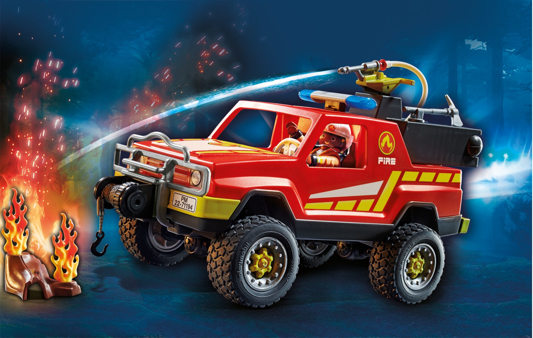 Playmobil Camion De Bomberos