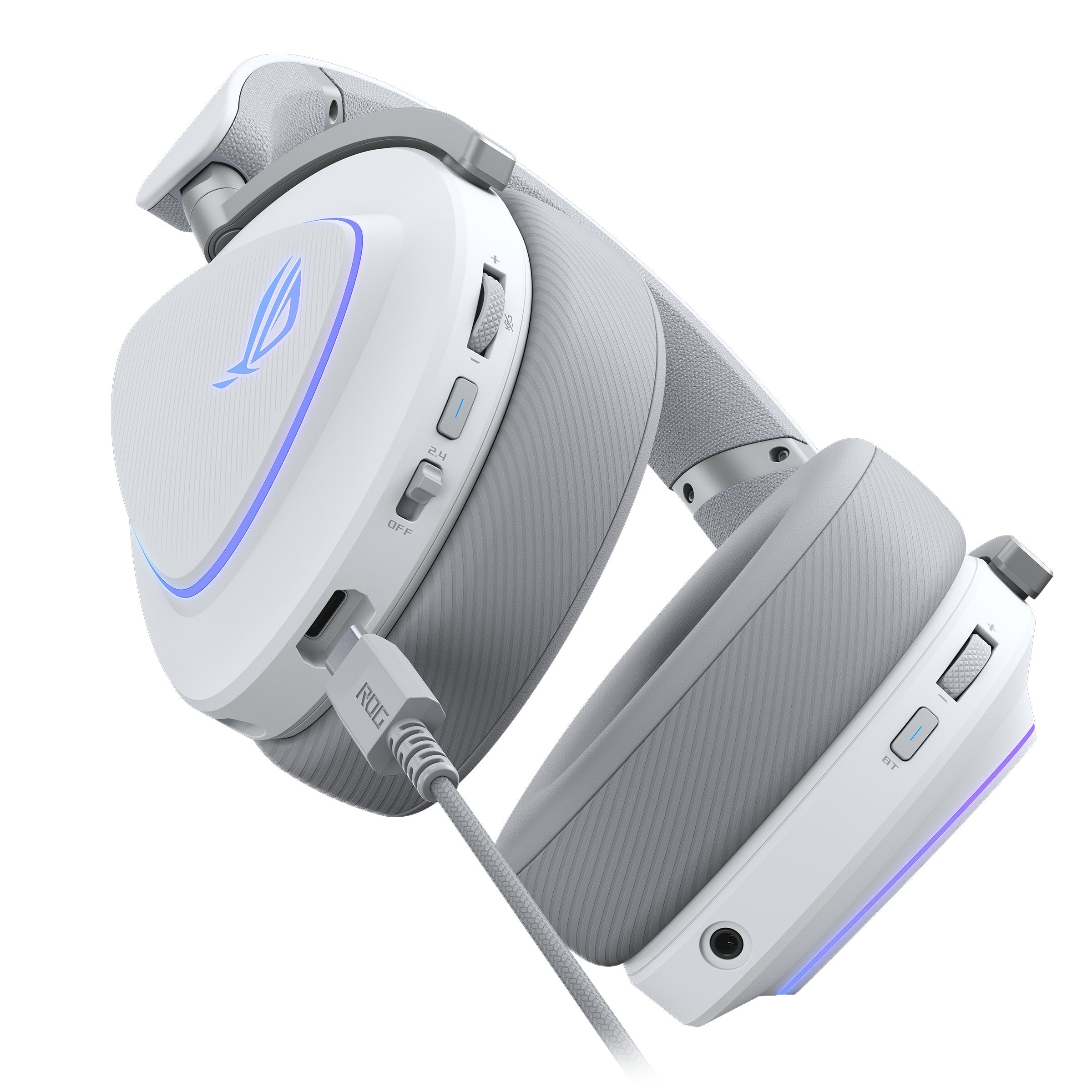 EAN 4711387907368 - ASUS ROG Delta II Auriculares Inalámbrico y alámbrico Diadema Juego USB Tipo C Bluetooth Blanco imagen 7
